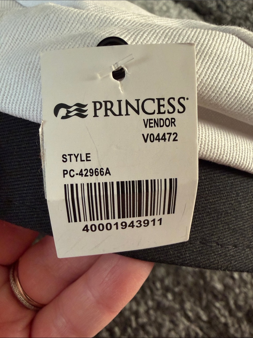 Princess Cruise Line Captain hat, NWT! - Picture 3 of 5